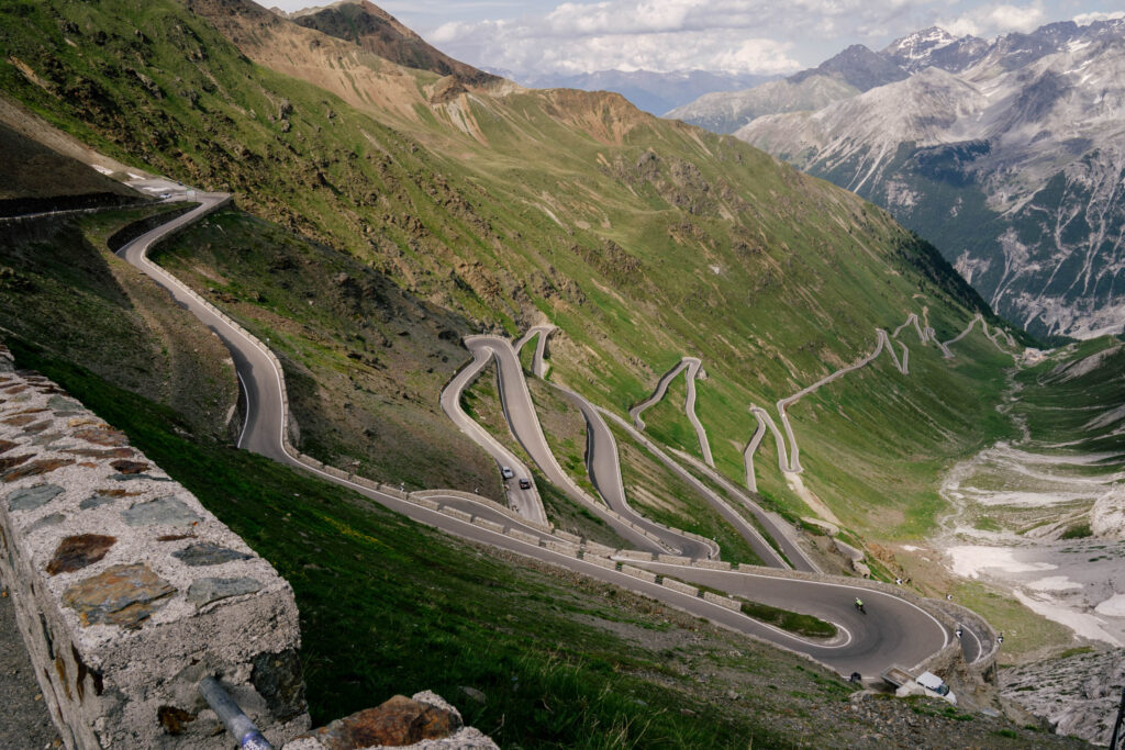 Stelvio motoros túra