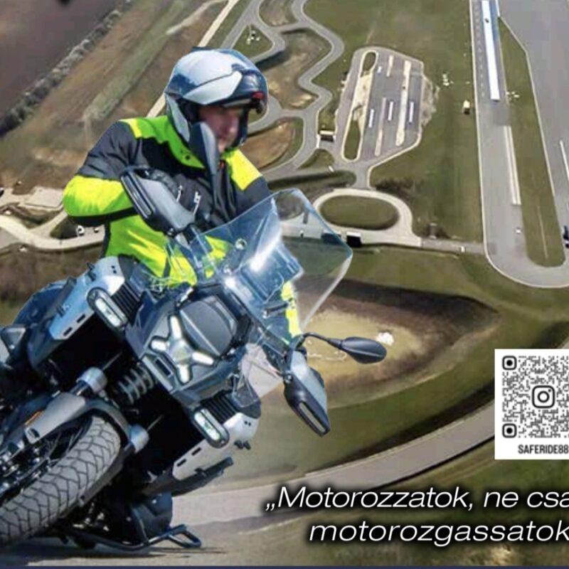 MOTOROS VEZETÉSTECHNIKAI TRÉNING VESZPRÉM (2026.05.30)